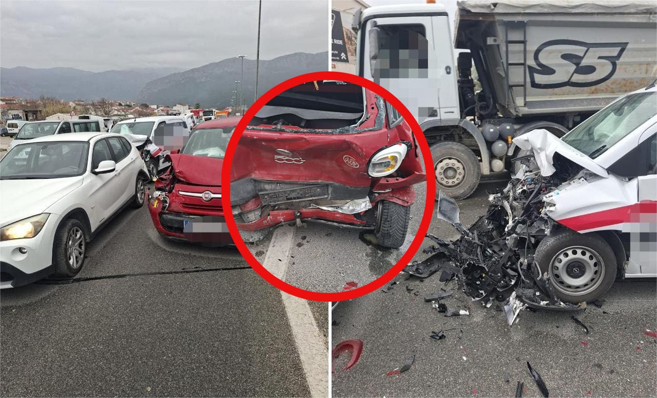 Fotografije otkrivaju silinu sudara na ulazu u Split: Ozlijeđene dvije osobe