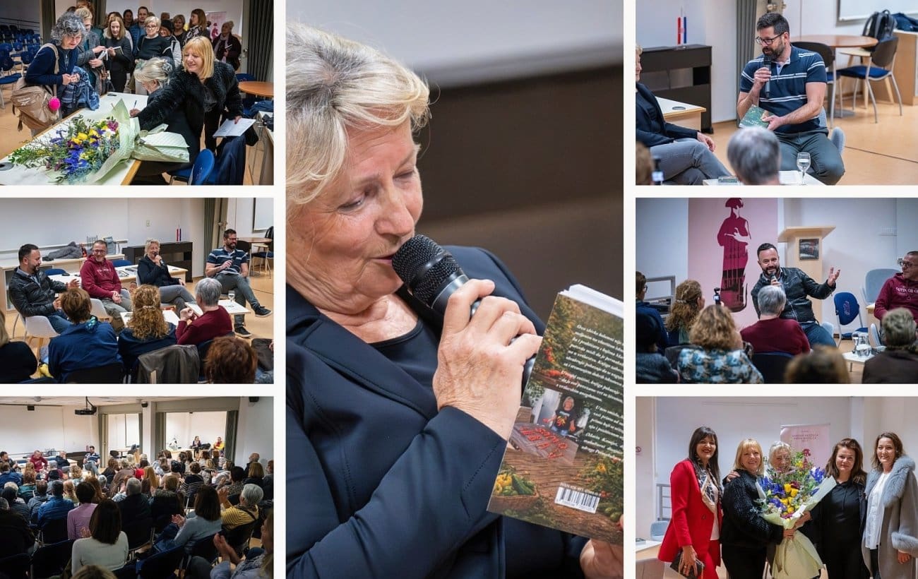 Večer emocija u krcatom GKMM-u: Marija Paro predstavila svoj spisateljski prvijenac - knjigu "Biljke znaju bolje"