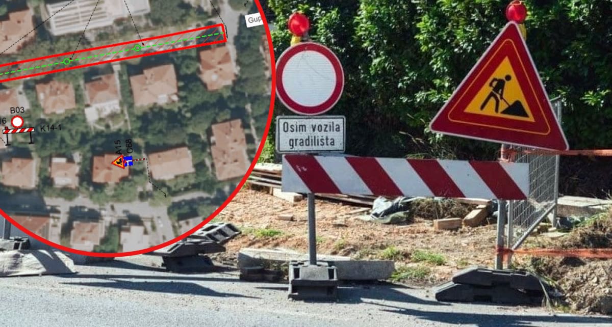 U ponedjeljak kreću radovi u ovoj ulici u Splitu