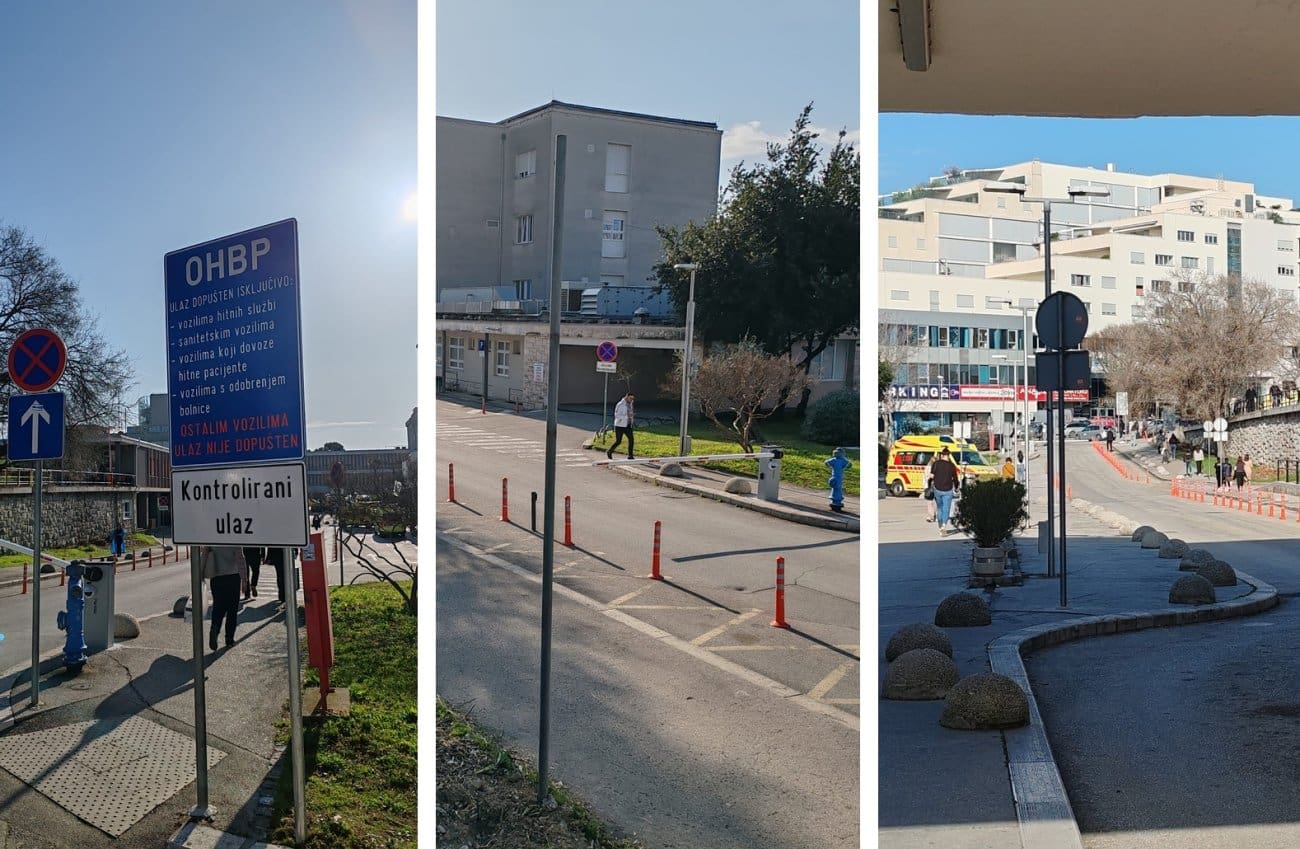 FOTO I VIDEO Krenuo novi režim prometa oko KBC-a Split: Rampa na Firulama zbunila brojne vozače