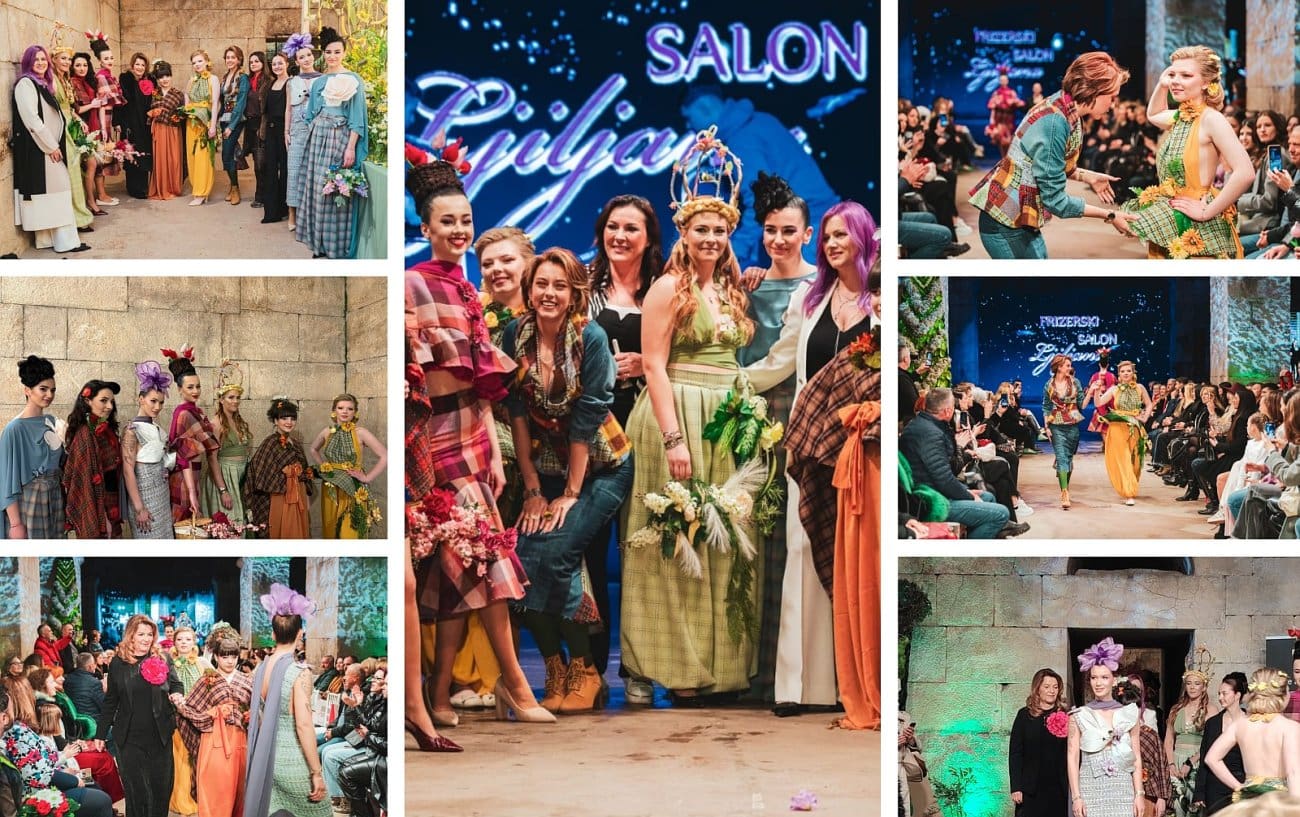 Spektakl u srcu Splita: Revija frizura u Podrumima Dioklecijanove palače “kao na svjetskim pistama”, mlada dizajnerica poručila: “Stanimo grintati o vrimenu i počnimo mijenjati navike”