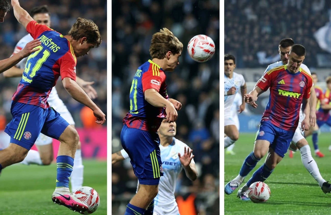 RIJEKA – HAJDUK 0-1: Poluvrijeme na Rujevici, Hajduk vodi od 25. minute golom Pukštasa