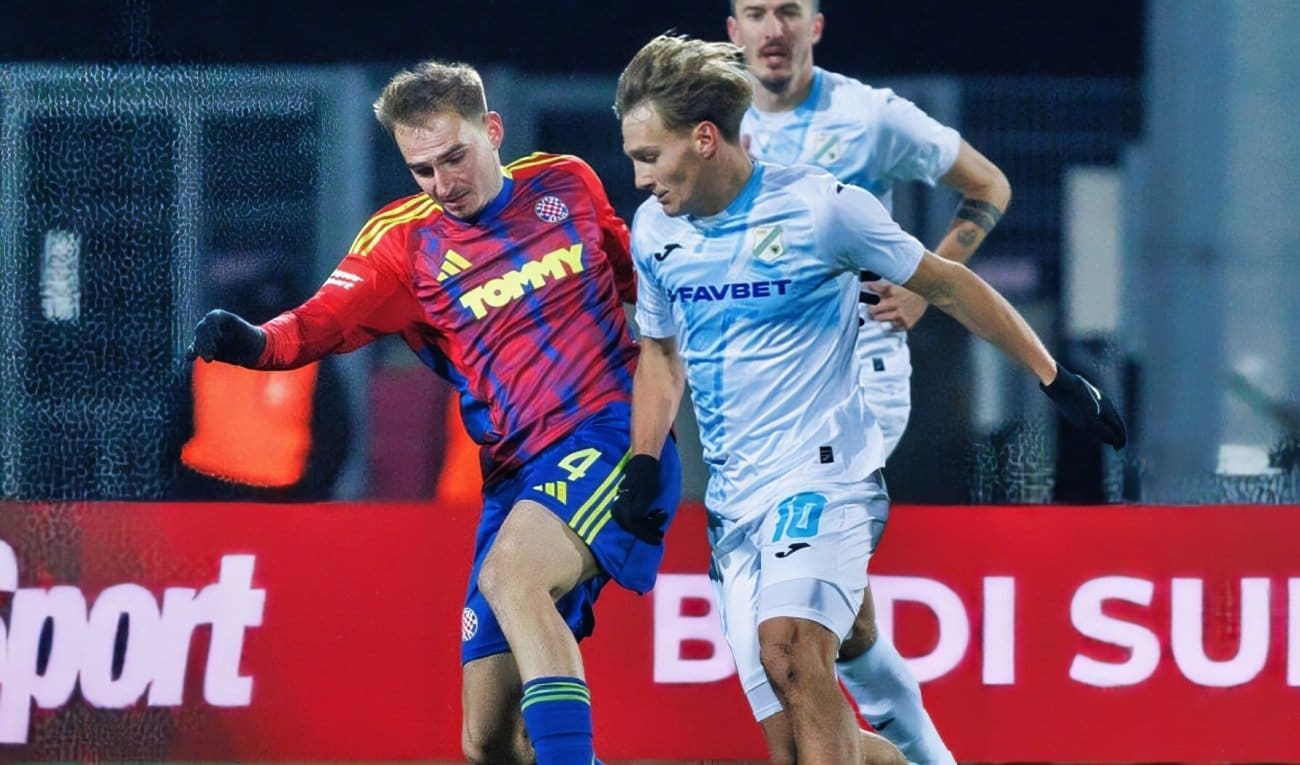 RIJEKA - HAJDUK 0-0: Rijeci dosuđen penal, nakon provjere VAR-a poništen, Pukštas zatresao gredu