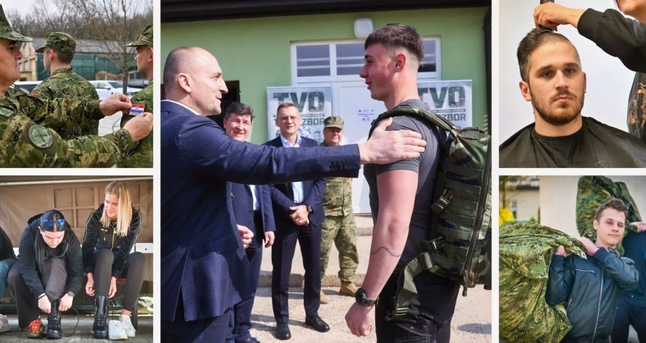 Šišanje, odabir kreveta, upoznavanje s opremom i nadređenima: Krenulo je, ovako je ročnicima i ročnicama izgledao prvi dan u vojarnama