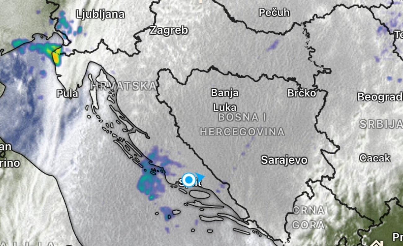 Mislite da je današnja slaba kiša bila obična? Neki su takvu možda doživjeli jednom u životu