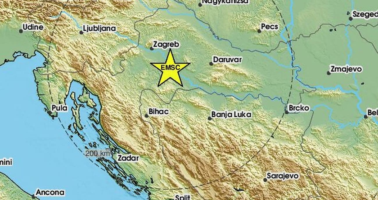 Potres zatresao Hrvatsku