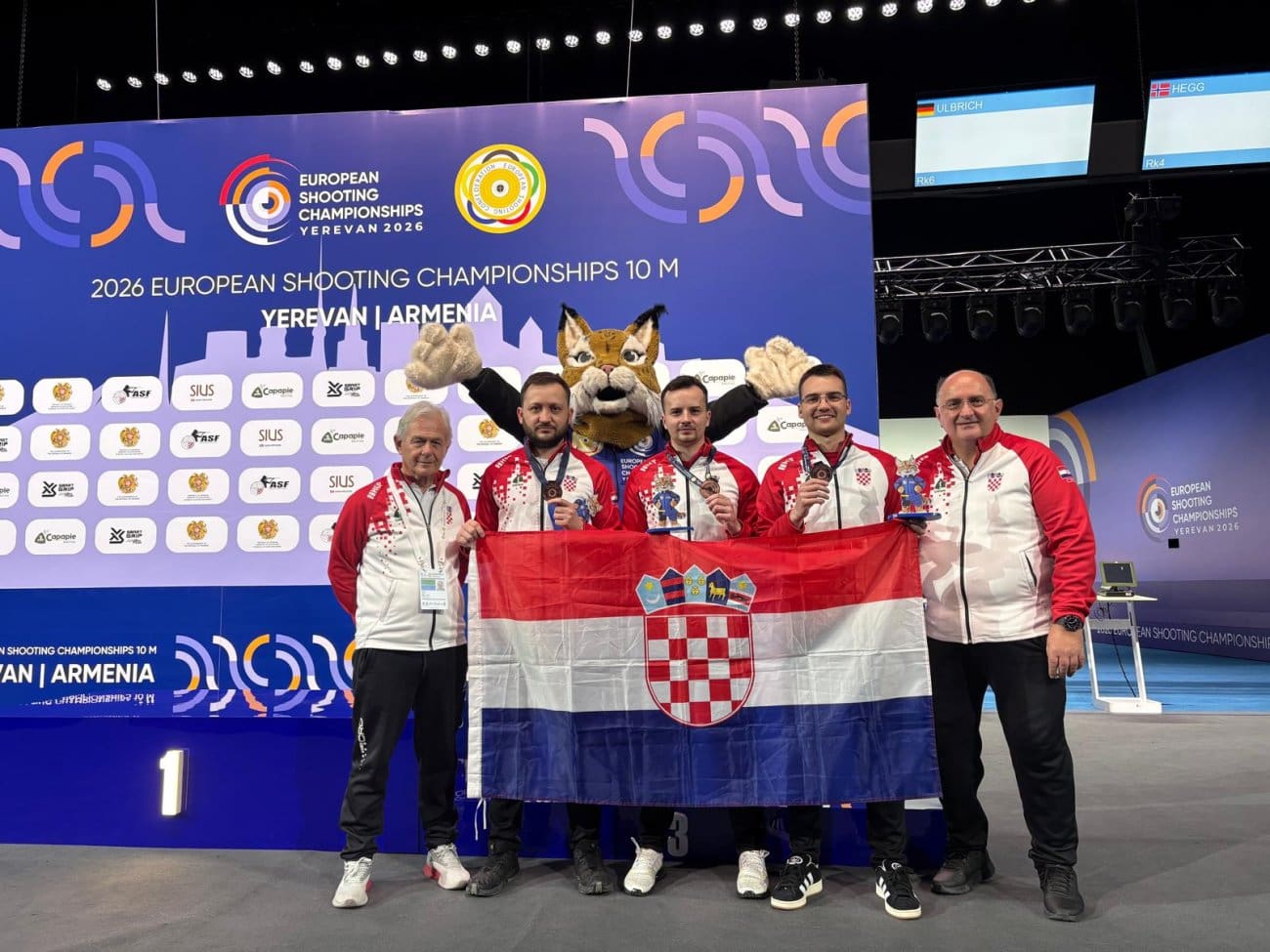 Hrvatska osvojila broncu na Europskom prvenstvu u Erevanu!