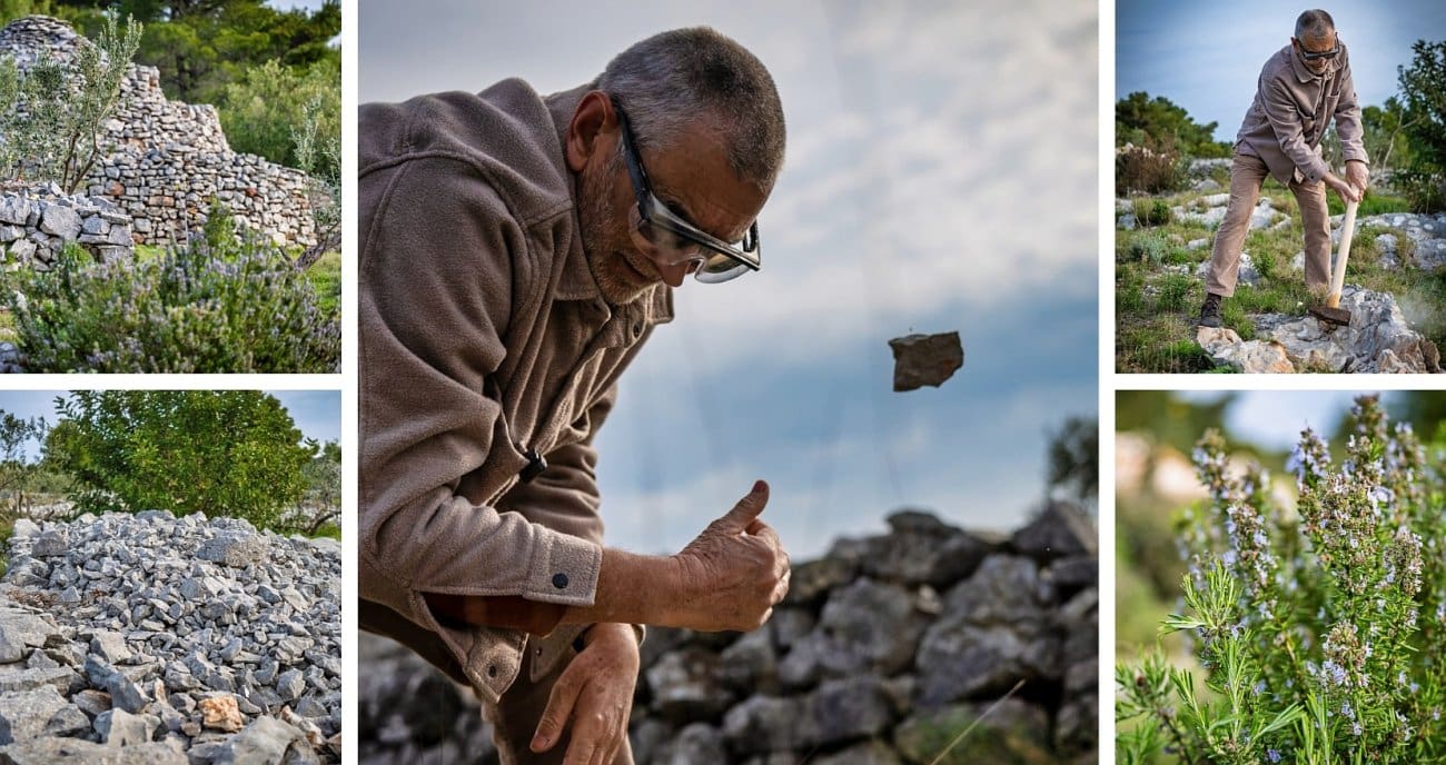 "Lijeni Dalmatinci, kažete"? Pogledajte kilometre ovih kamenja pa ćete shvatiti koliko je znoja utkano u svaki pedalj zemlje