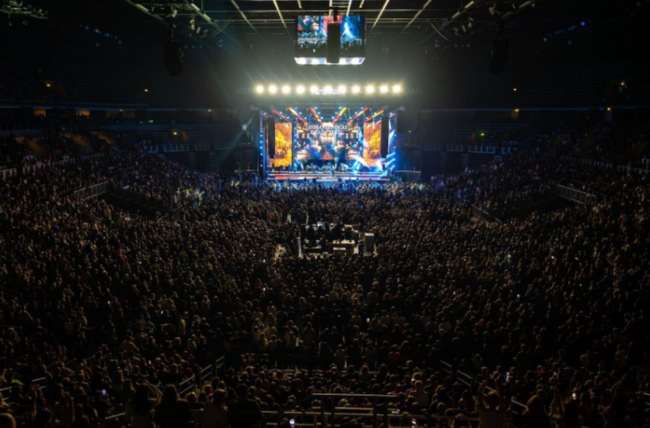 Pogledajte kako je sinoć izgledala Arena Zagreb