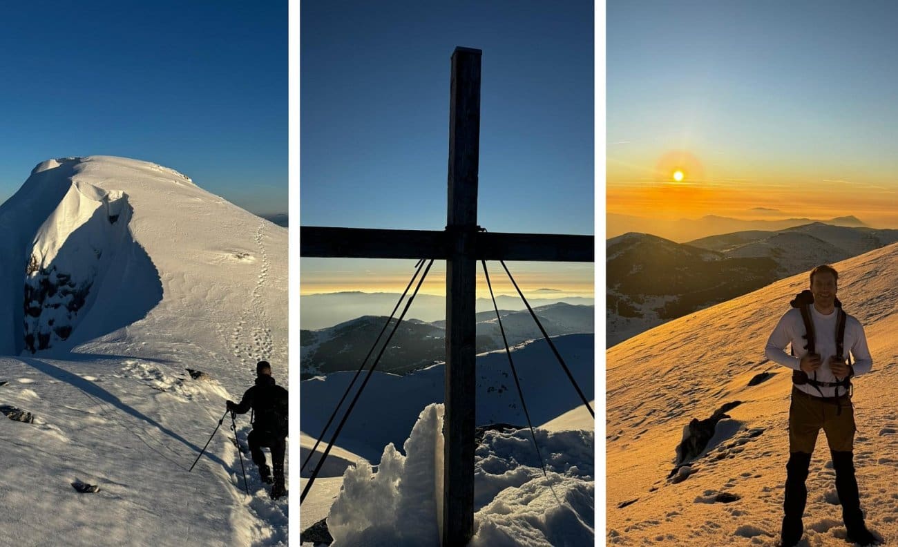 Splićani krenuli na najviši vrh Dinare, naišli na zametenu stazu: "Sav trud se isplatio na vrhu"