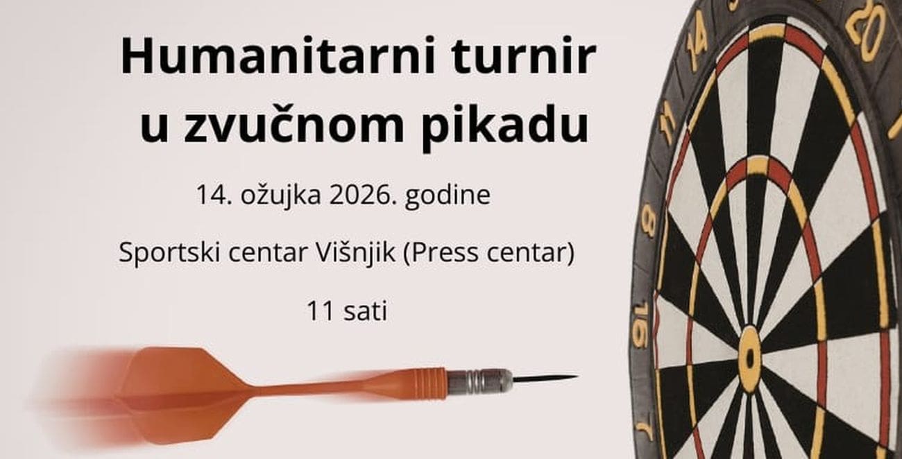 Humanitarni turnir u zvučnom pikadu za slijepe i slabovidne parasportaše