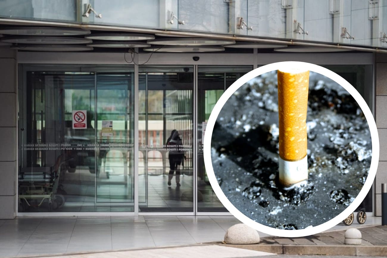 Policija otkrila uzrok požara u splitskom rodilištu: Sve je krenulo iz kante za otpatke