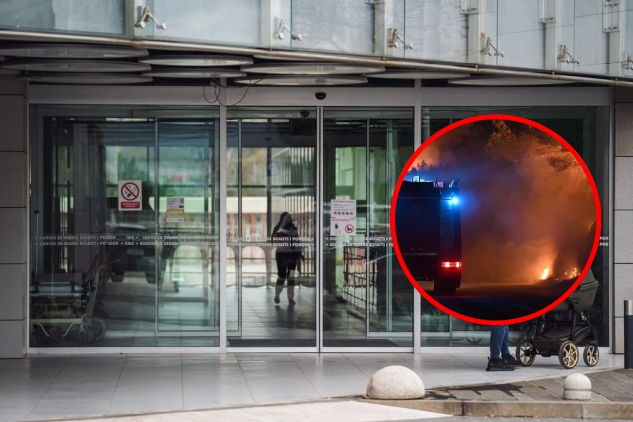 Izbio požar u splitskom rodilištu!