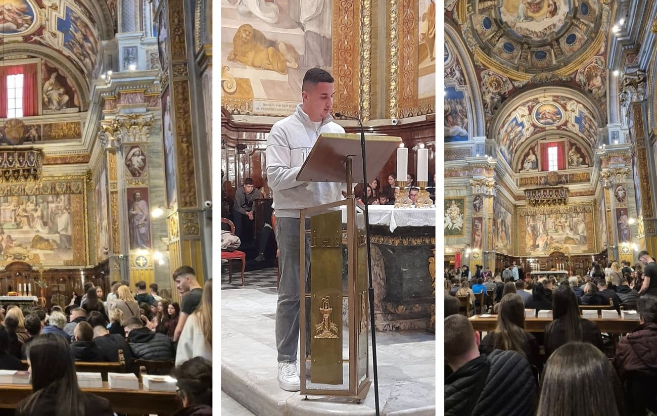 FOTO Splitski srednjoškolci na Cvjetnicu u Rimu i Vatikanu