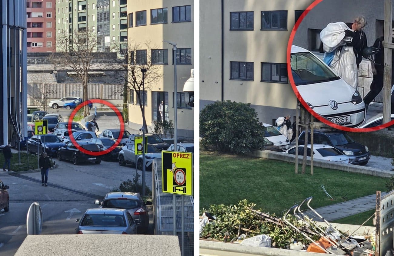 Imamo snimku skoka s West Gatea! Opasna akrobacija na Dalmatia Toweru: Muškarac je skočio s nebodera, policija istražuje i utvrđuje sve okolnosti događaja