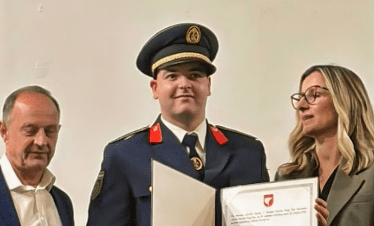 Matej Uzinić proglašen "vatrogascem godine" DVD-a "Dalmacija" Dugi Rat