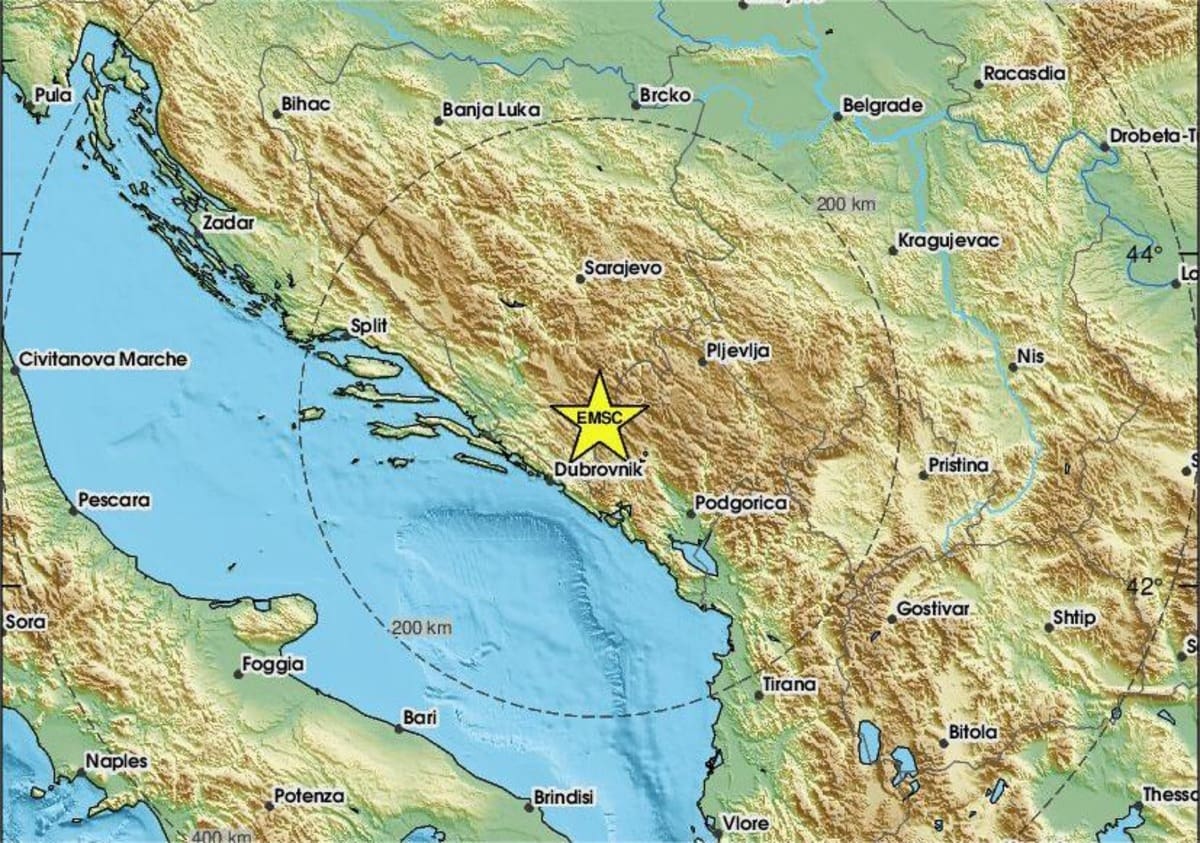 Kratki, ali intenzivan potres uznemirio građane: Javljaju da se osjetio i u Hrvatskoj