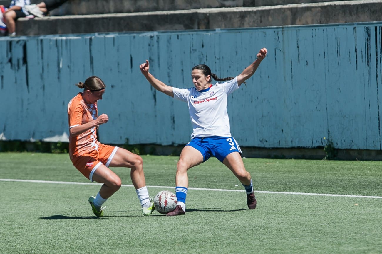 ŽNK HAJDUK - ŽNK AGRAM 1-1: Remi vodećih ekipa na Poljudu