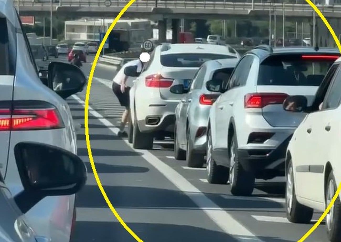 Vozač izašao iz auta i blokirao BMW usred kolone na Smokoviku, scena sve govori sve