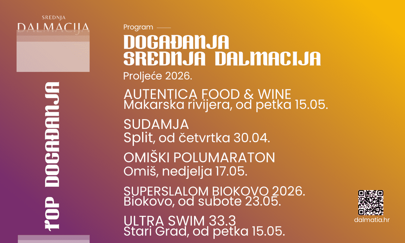 Srednja Dalmacija u punom zamahu: svibanj u znaku sporta, lipanj u znaku okusa