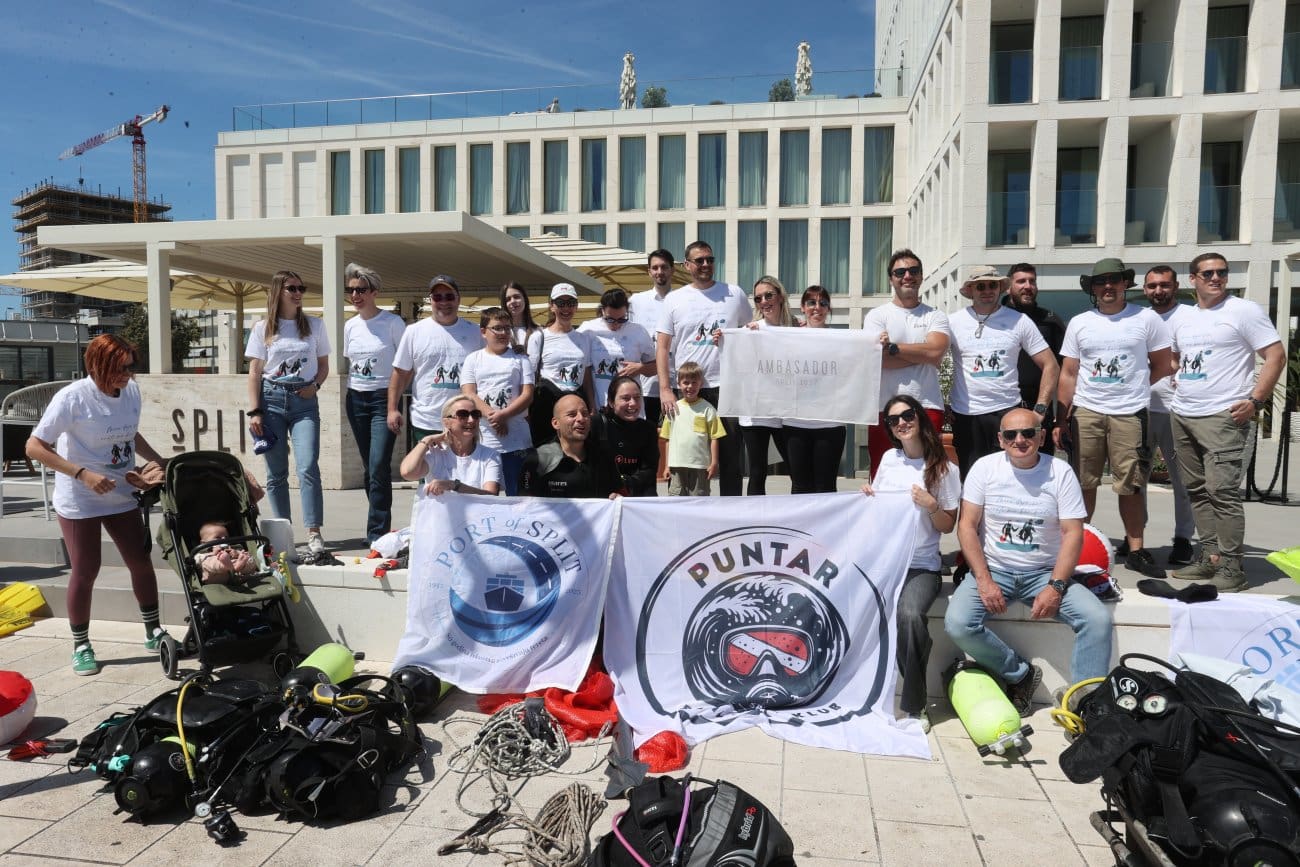 FOTOGALERIJA Zaron za čišće more ispred hotela Ambasador