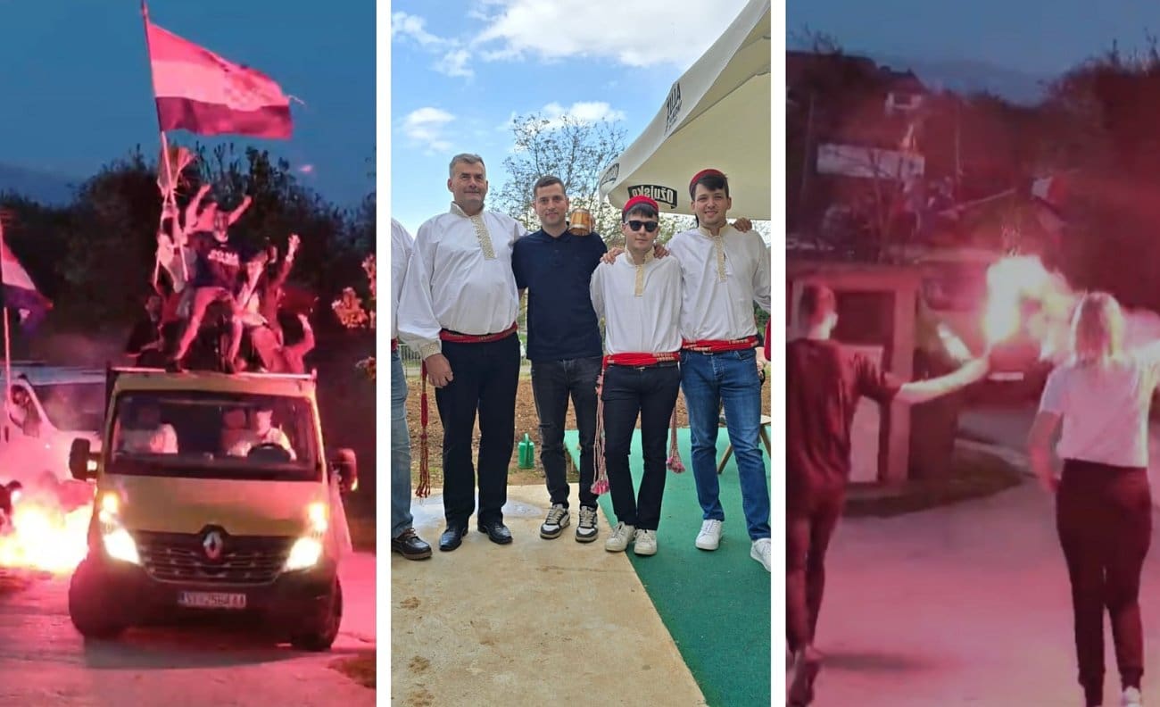 "Živili običaji": Spektakularan doček dote u Vrlici oduševio sve, mladoženja s bengalkama čekao nevjestinu pratnju