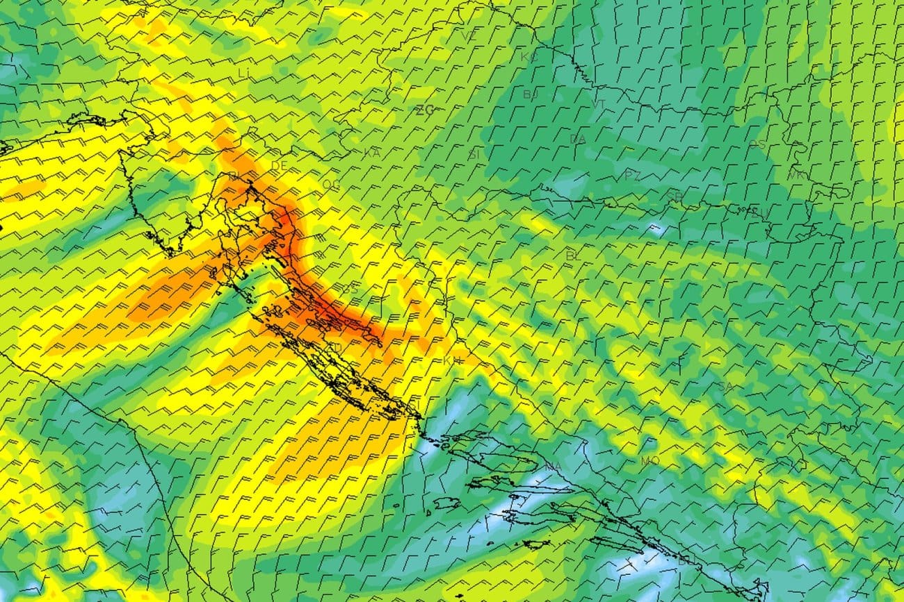Proljetna toplina se "zaletjela", sada će malo u "rikverc". Sutra stiže kiša pa bura