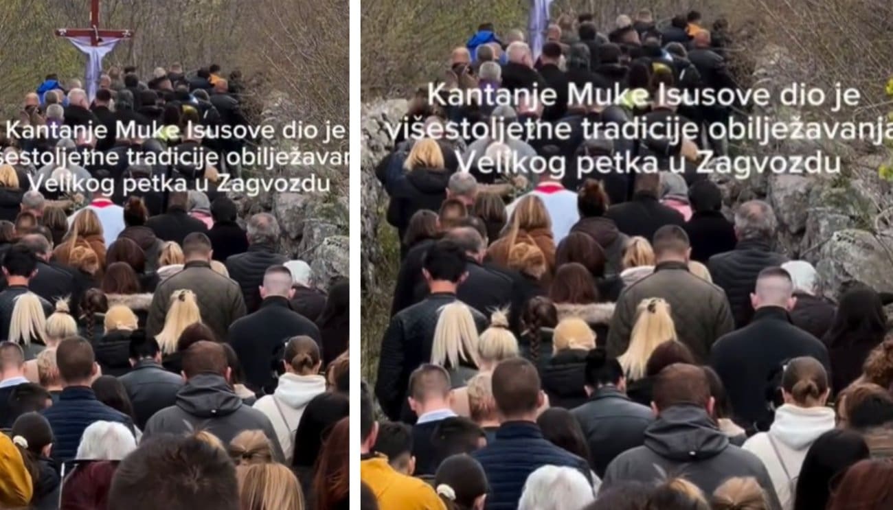 VIDEO "Nije nas ostavio Bog": Pogledajte običaj iz Zagvozda koji para srce
