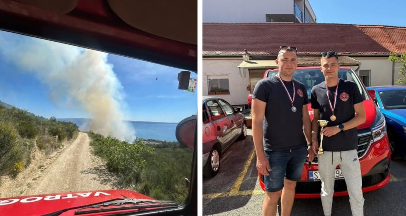 Vatrogasci iz Žrnovnice 'razvaljuju': Jedni gase požare, drugi osvajaju medalje