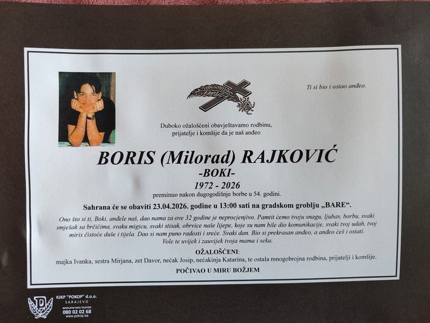 Preminuo heroj obrane Sarajeva, bio je u komi od 1994. godine