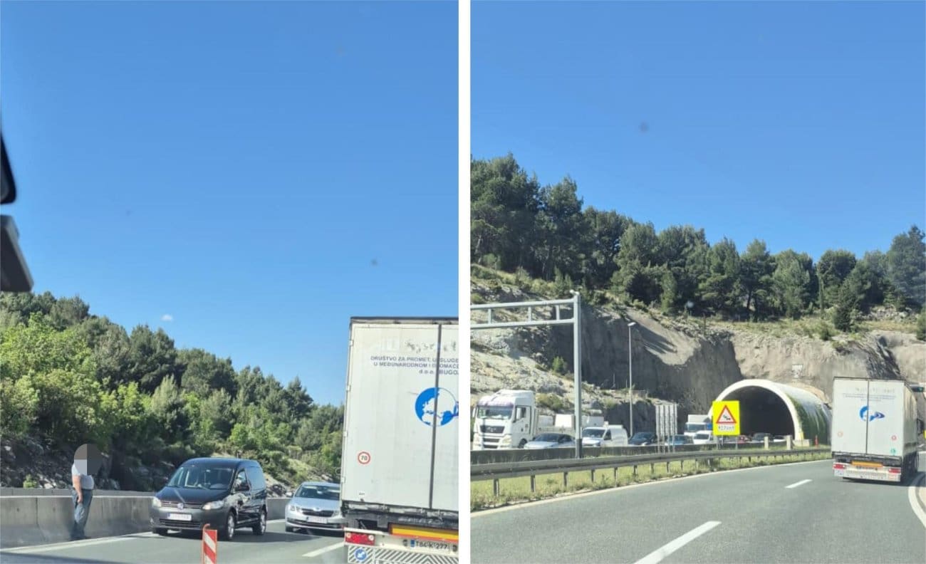 Vozači na rubu živaca, nepregledna kolona na brzoj cesti uz Klis: "Ajme, ponovno..."
