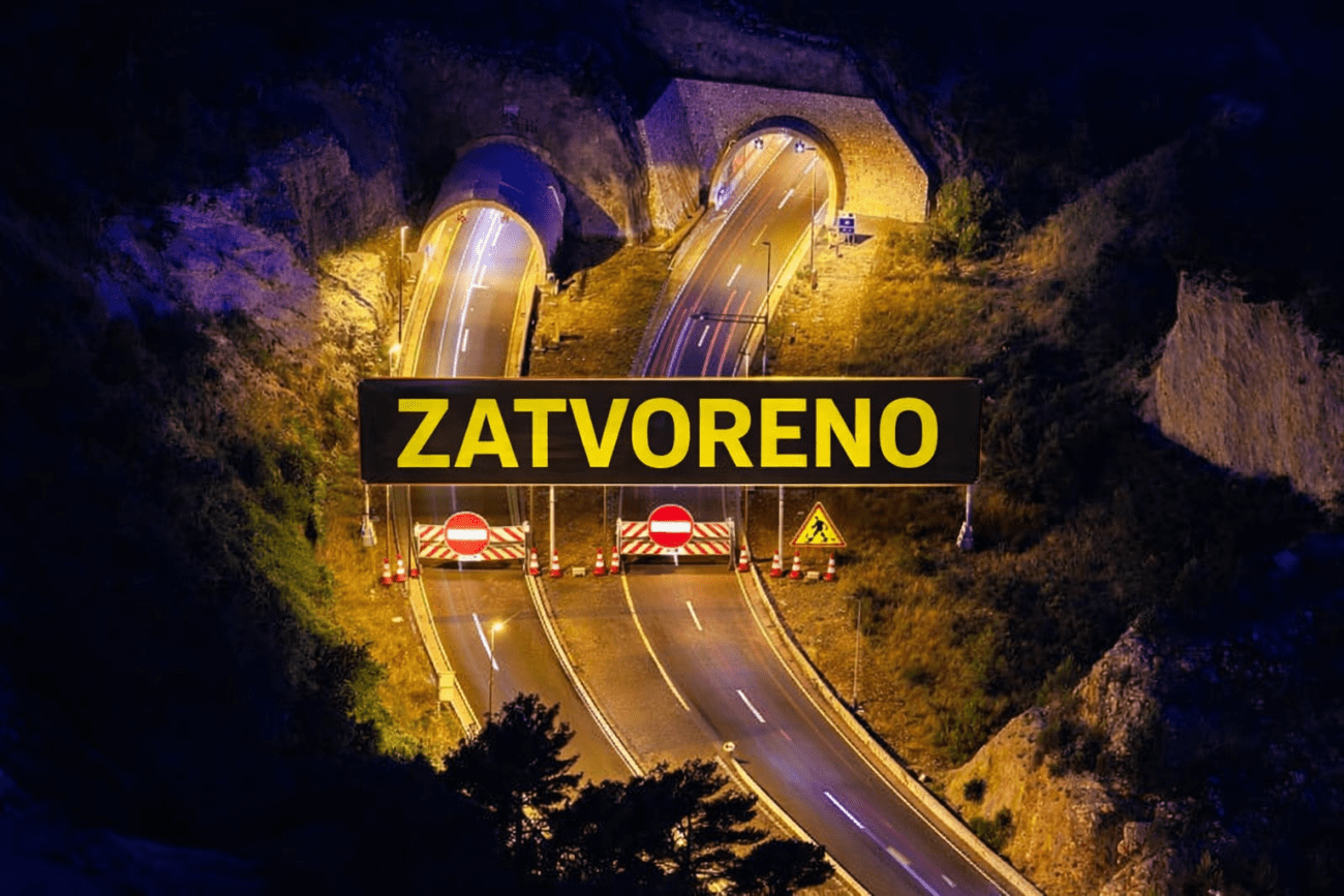 Zatvorena je brza cesta Solin–Klis u oba smjera