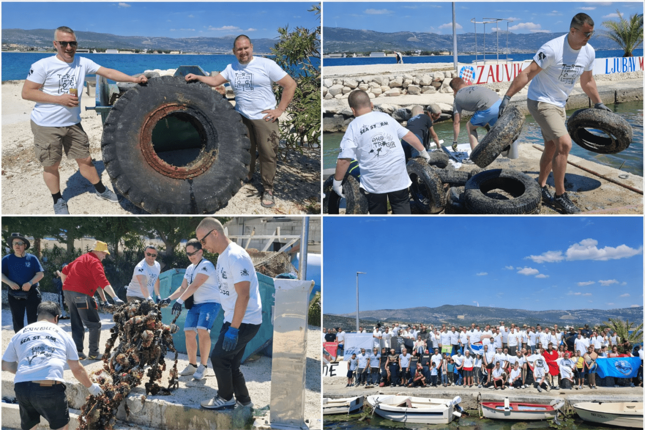 TREBALI BISMO SE ZAMISLITI Na Čiovu pronašli guma kao u boksu Ferrarija, ronioci izvukli tone škovaca!
