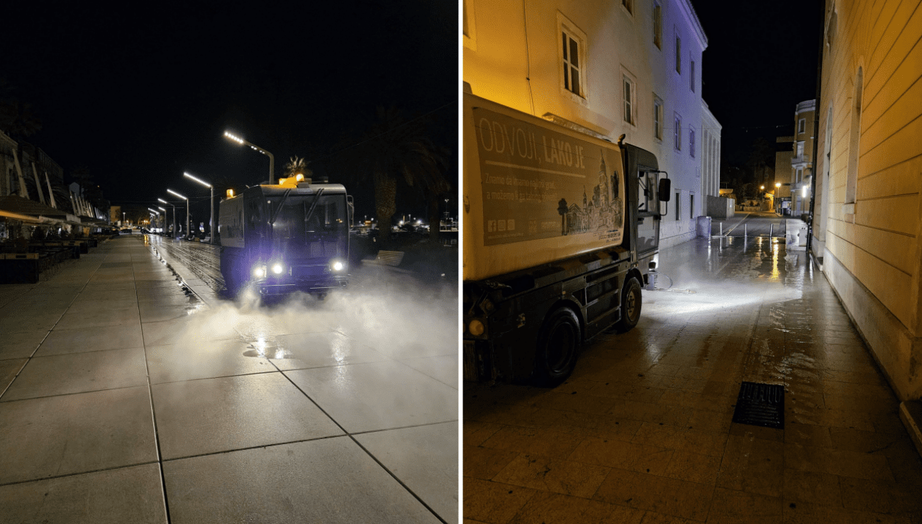 FOTO Pogledajte što se na uskrsnu noć događalo u centru Splita