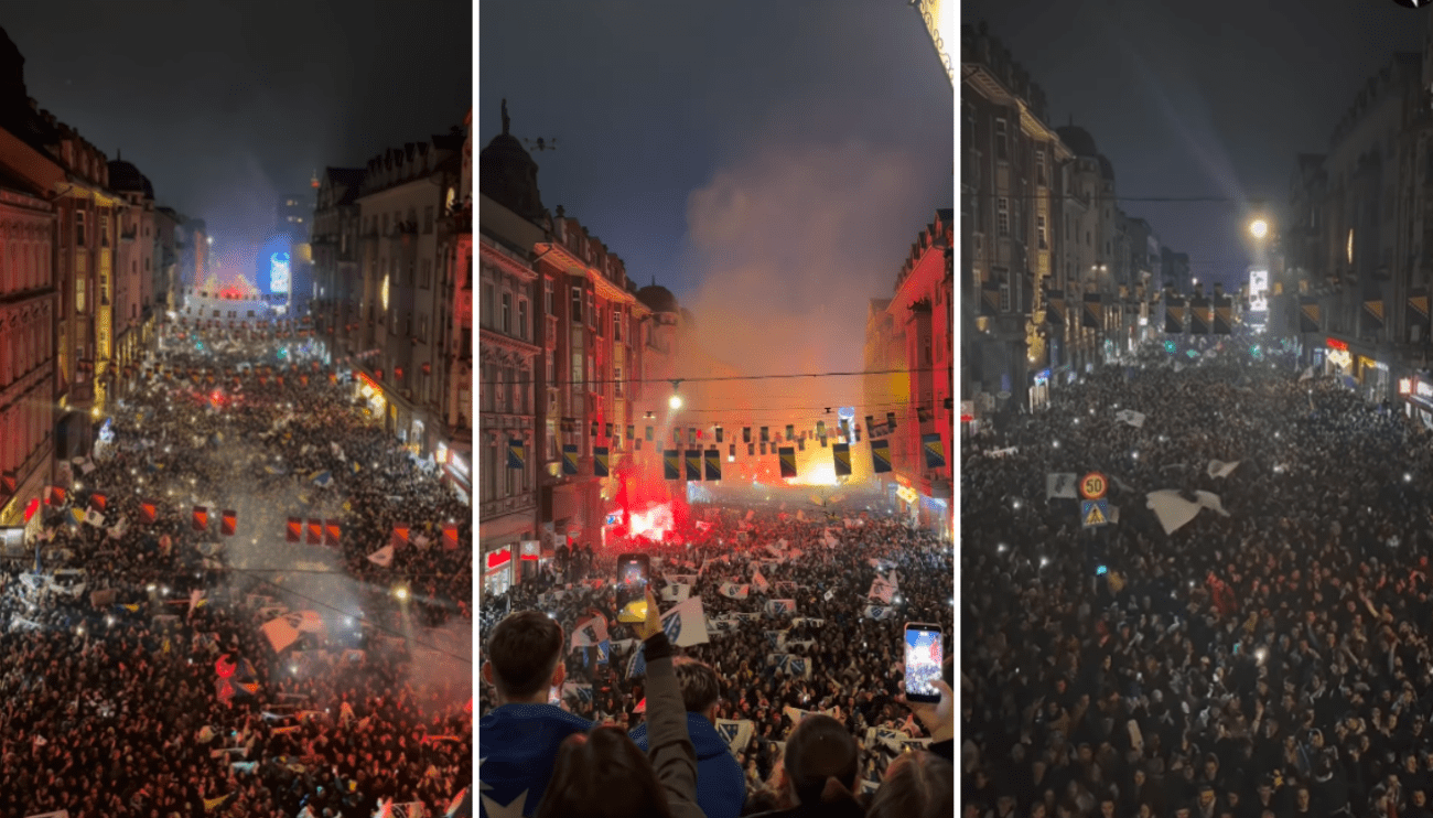 VIDEO Gori nebo i zemlja: Pogledajte scene slavlja noćas u BiH, snimke su nadrealne