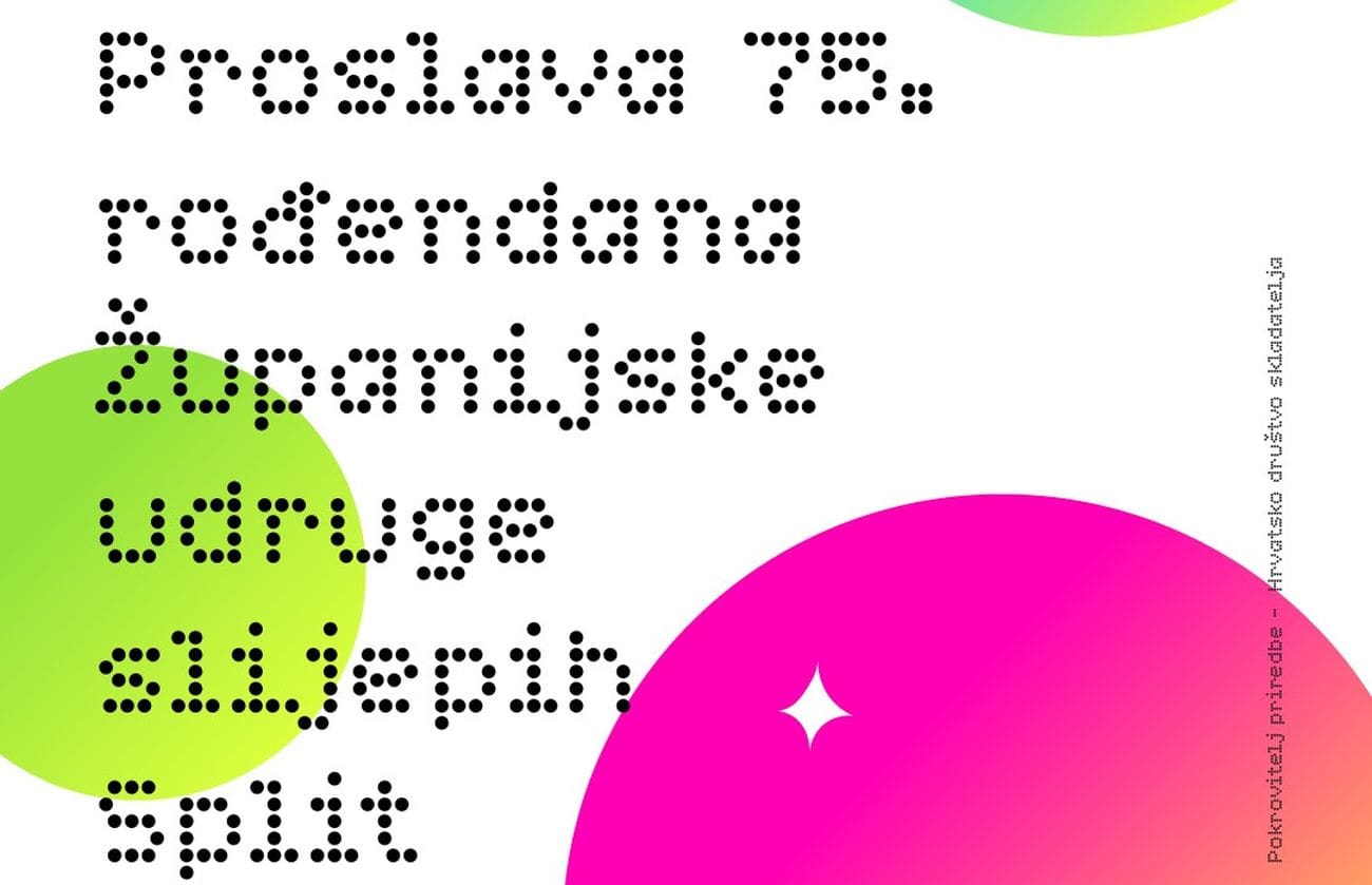 Donacijska večera za 75 godina rada: Udruga slijepih Split prikuplja sredstva za novo kombi vozilo