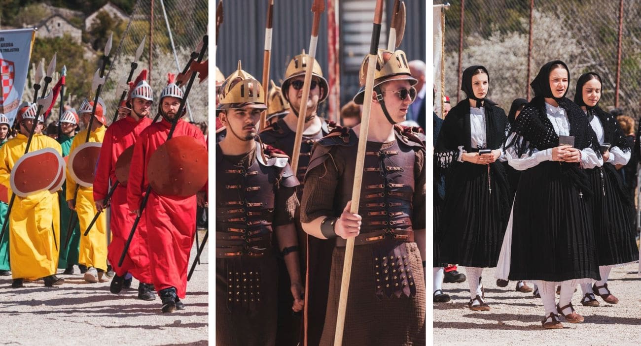 Od rimskih vojnika do mornara: Bogatstvo odora obilježilo susret žudija u Katunima