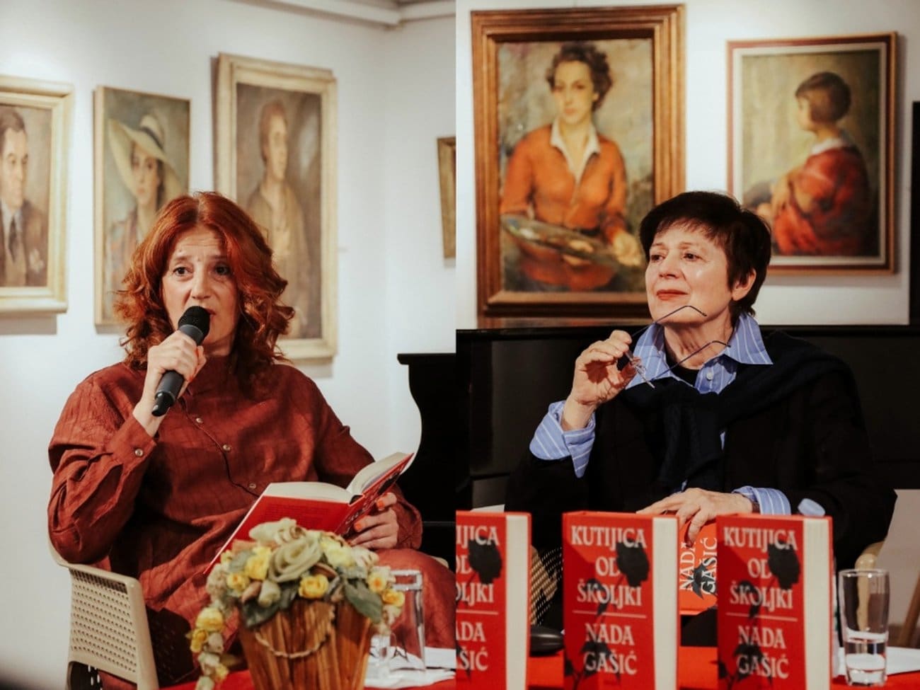 FOTO Trogir oživio kroz roman Nade Gašić u Galeriji Cate Dujšin Ribar