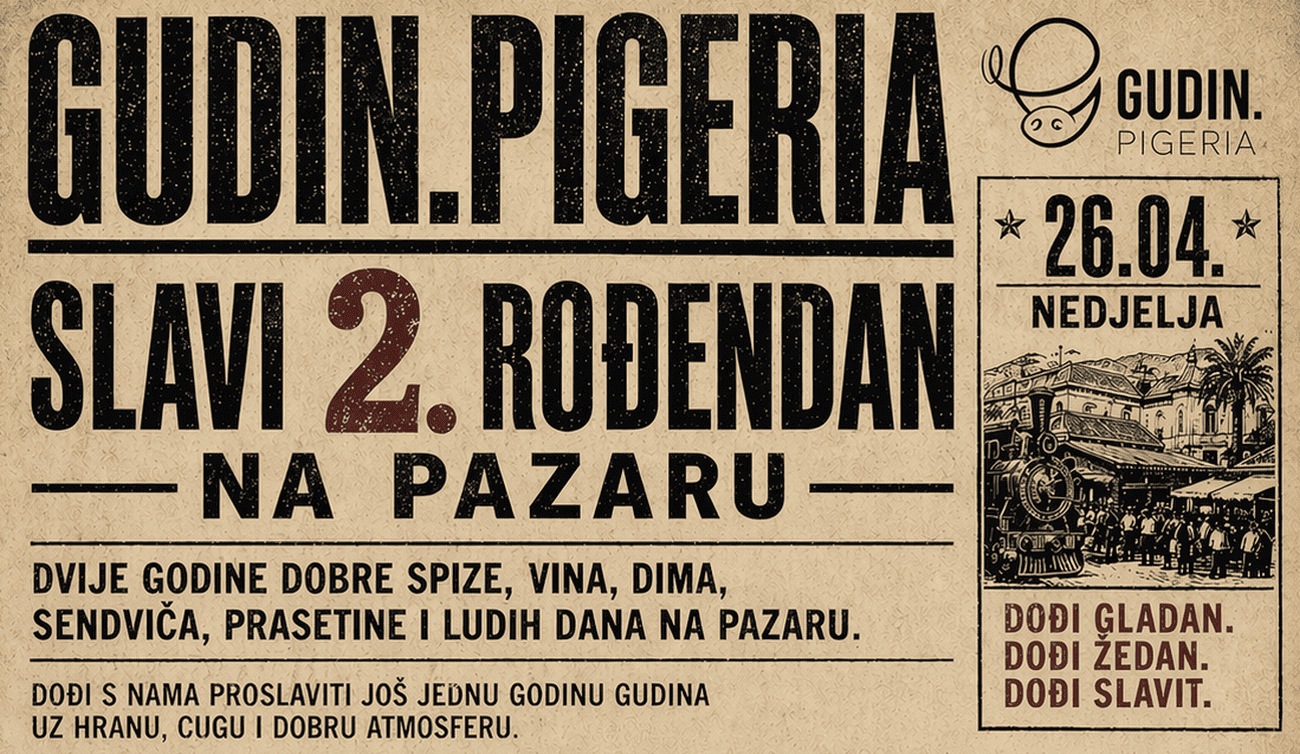 Rođendan uz dim, pjenušce i disco: Gudin.pigeria sprema veliku feštu na Pazaru
