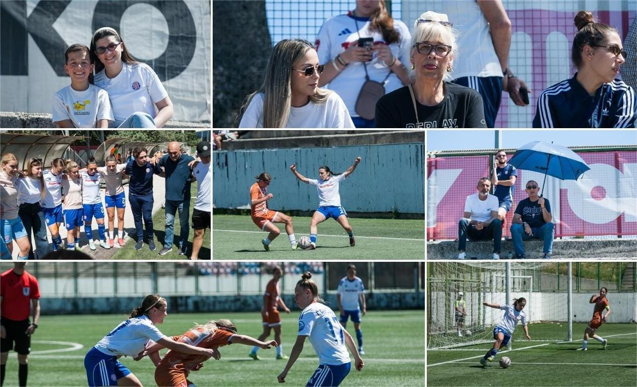 ŽNK HAJDUK - ŽNK AGRAM 1-1: Remi vodećih ekipa na Poljudu