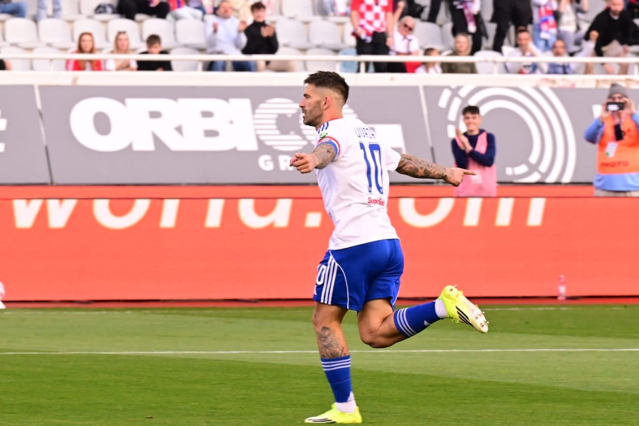 [IZVJEŠTAJ S POLUVREMENA] HAJDUK – GORICA 1-0: Poluvrijeme na Poljudu uz dominaciju Bijelih