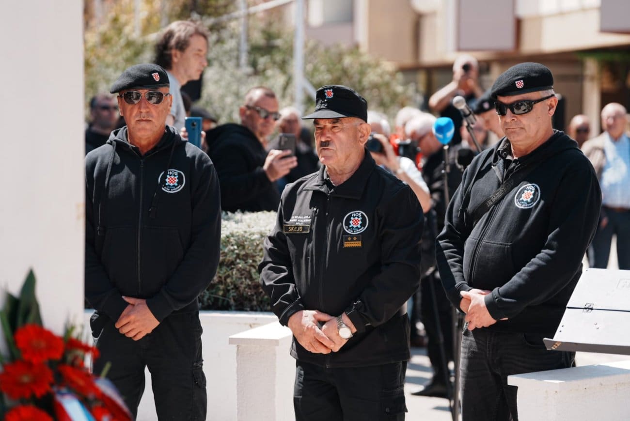 Skejo na skupu HOS-a u Splitu: "Još smo spremni dati obol ako to bude trebalo za Hrvatsku"