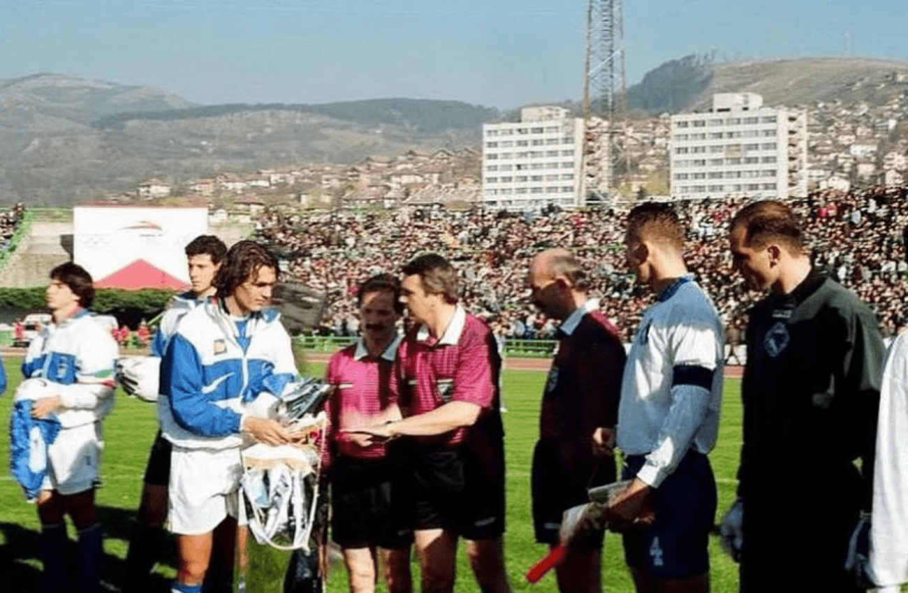 "Na stadionu Koševo nije bilo reflektora": Prva utakmica BiH i Italije odigrana je 1996. godine i bila je više od sporta