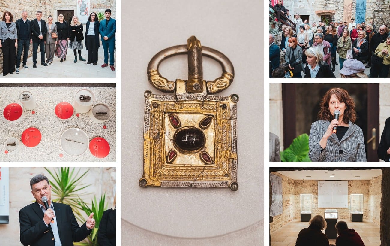 Sve je krenulo slučajnim otkrićem grobova iz VI. stoljeća. Otvorena izložba "ET POST MORTEM VITA" u Splitu: Jedinstveni nalazi iz kasnoantičkog Knina