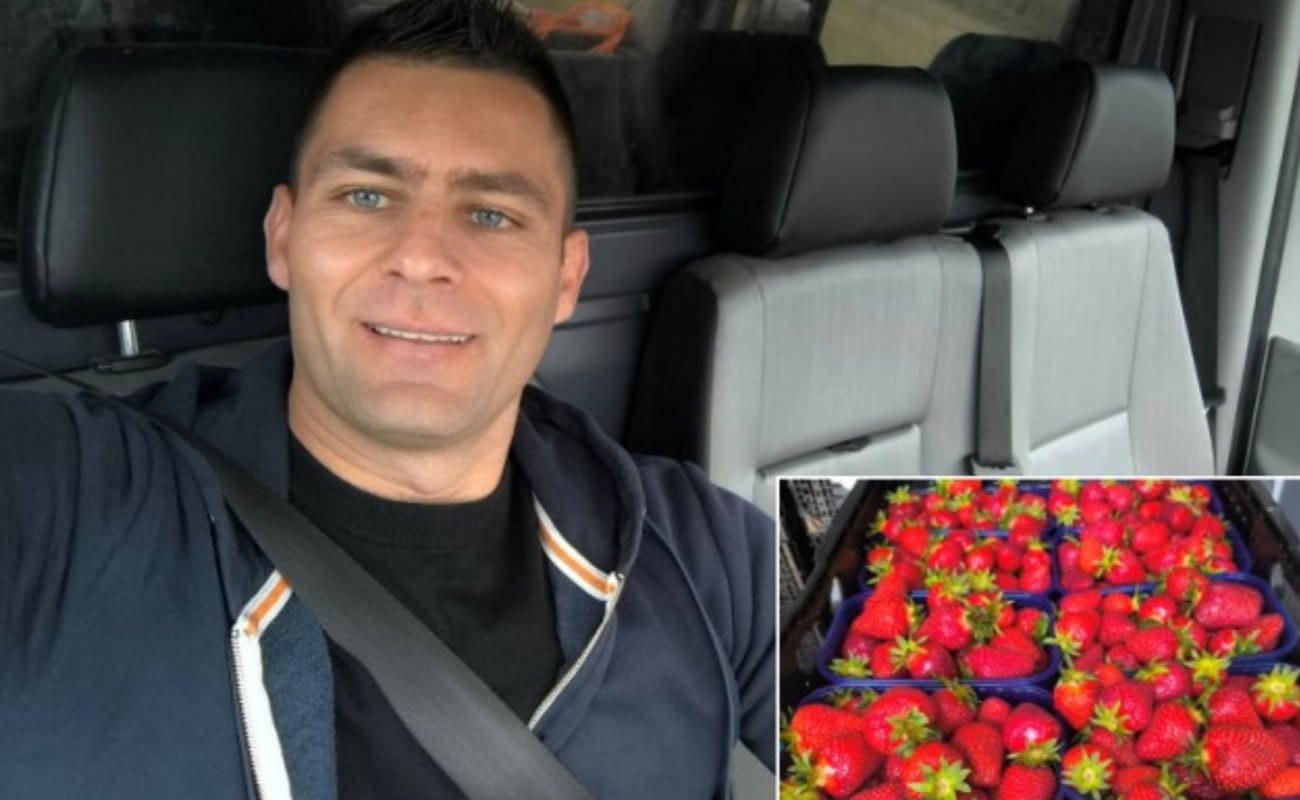 Omiljeni prodavač jagoda sudjelovao u prometnoj nesreći, ali ni u ovom trenu nije zaboravio na kupce: "Molim vas da se pomolite i za ženu koja je sudjelovala u prometnoj nesreći"