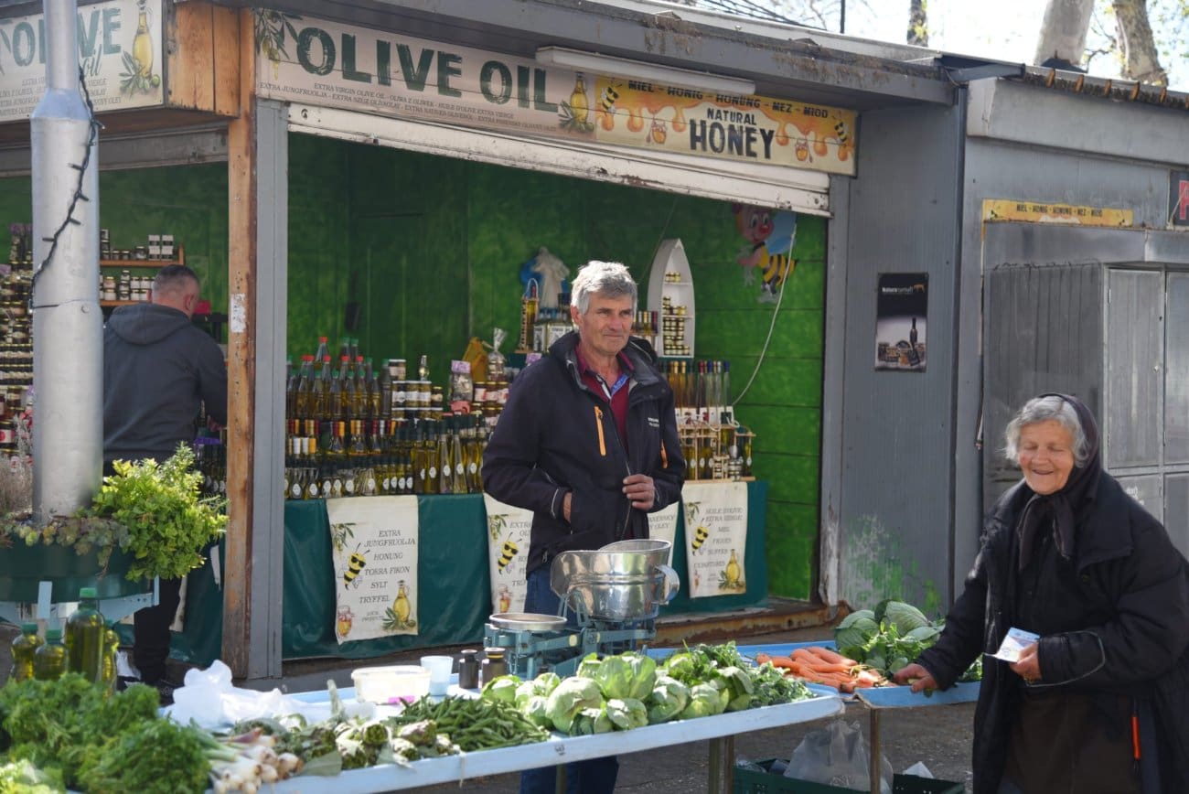 FOTO Bogata ponuda: Gužva na splitskom Pazaru uoči Malog Uskrsa