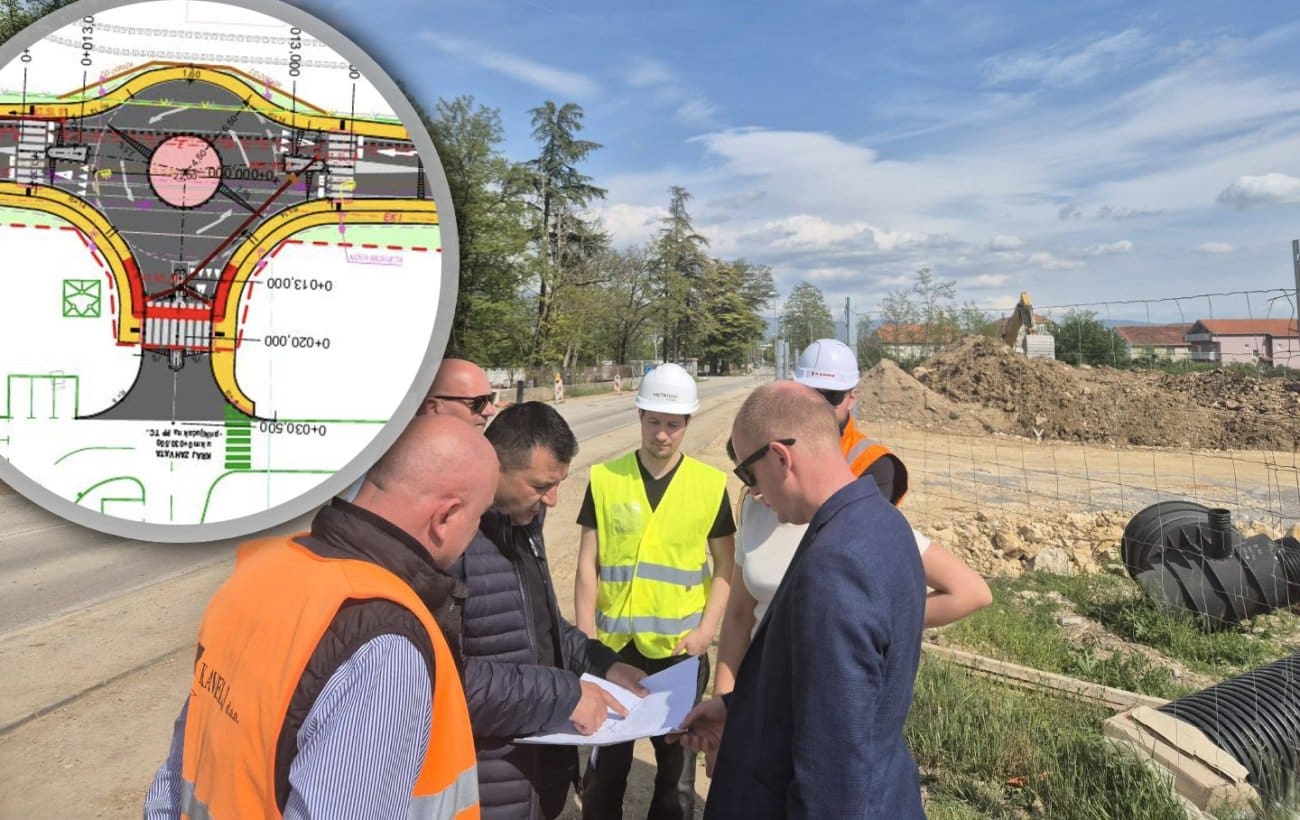 U Sinju se gradi novi kružni tok: Radovi na Putu Piketa u tri faze, završetak sredinom lipnja