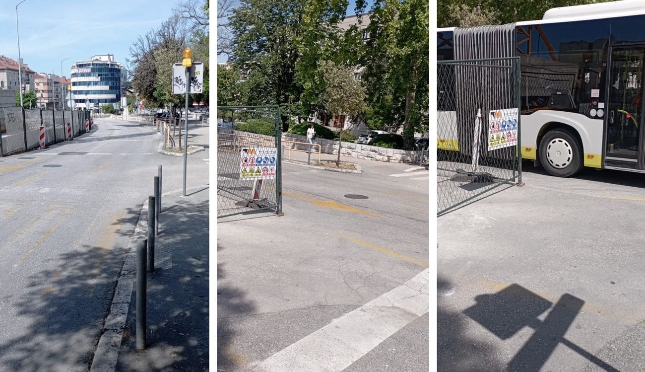 [FOTO & VIDEO] Suženje u Vukovarskoj stvara kaos: „Prelazak ceste je kao ruski rulet“