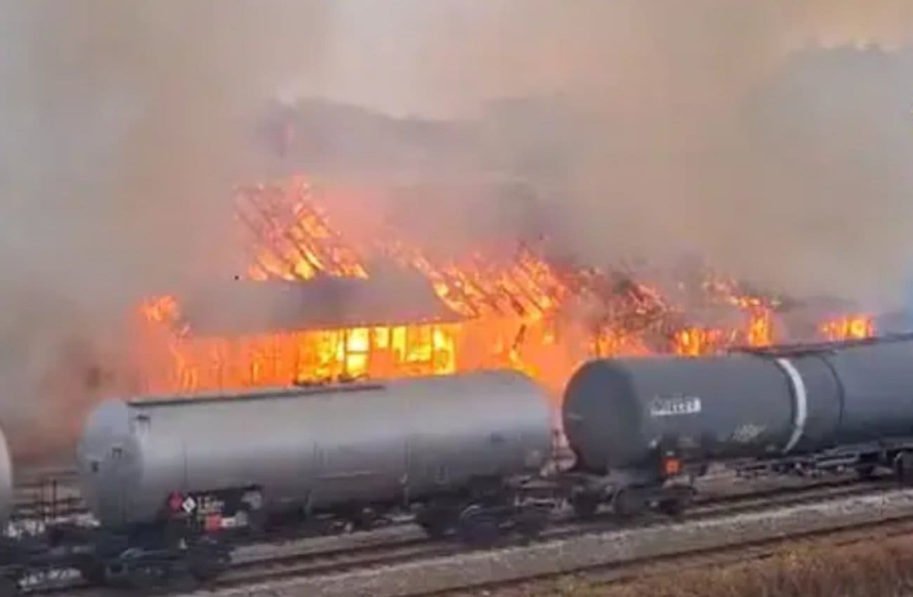 Veliki požar u Osijeku