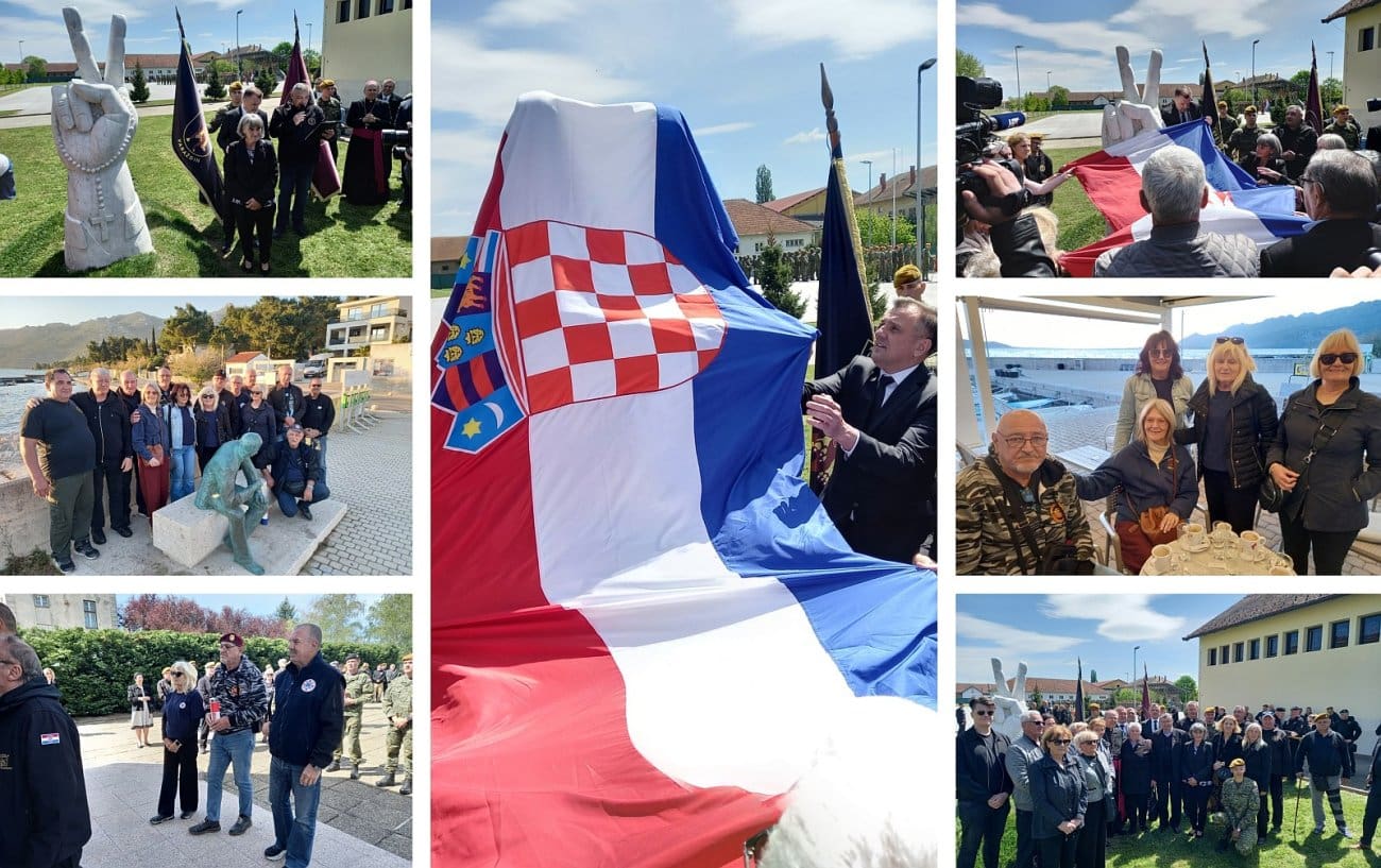 "Simbol pobjede i žrtve za Domovinu": U Varaždinu otkriven spomenik poginulim pripadnicima 7. gardijske brigade "Puma"